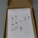 Matte Black Bathroom Sink Faucet, Hurran 4 inch Bathroom Faucets for Sink 3 Hole with Pop-up Drain and Supply Lines, Stainless Steel 2-Handle Faucet for Vanity RV Restroom