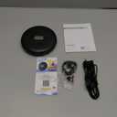 ARAFUNA Portable CD Player with Dual Stereo Speakers, Rechargeable CD Player for Car with Anti-Skip Protection, CD Portable Player with Headphones and AUX Cable