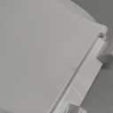 KOHLER 4639-RL-0 Cachet ReadyLatch Round Toilet Seat Soft Close, White, Round, Ready Latch