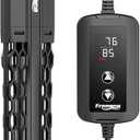 FREESEA Aquarium Heater for Fish Tank: 100W/200W/300W/500W Submersible Fish Tank Heater with Over-Temperature and Off-Water Protection for 20-40 Gallon Saltwater and Freshwater