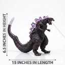 JAYKENIXO Kaiju Monster Action Figure 6.5 Inch – Dinosaur Beast Toy with Colored Spines, Large 15 Inch Length Dragon Style Figure, Gift Box, Detailed Collectible for Kids & Adults