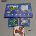 SCIONE Fidget Spinners 5 Pack - Fidget Toys Sensory Stress Relief Toys for Adults & Kids, Anxiety Reducing Fidget Spinners, Goodie Bag Stuffers for Students, Stress Relief Toys for Calming Down