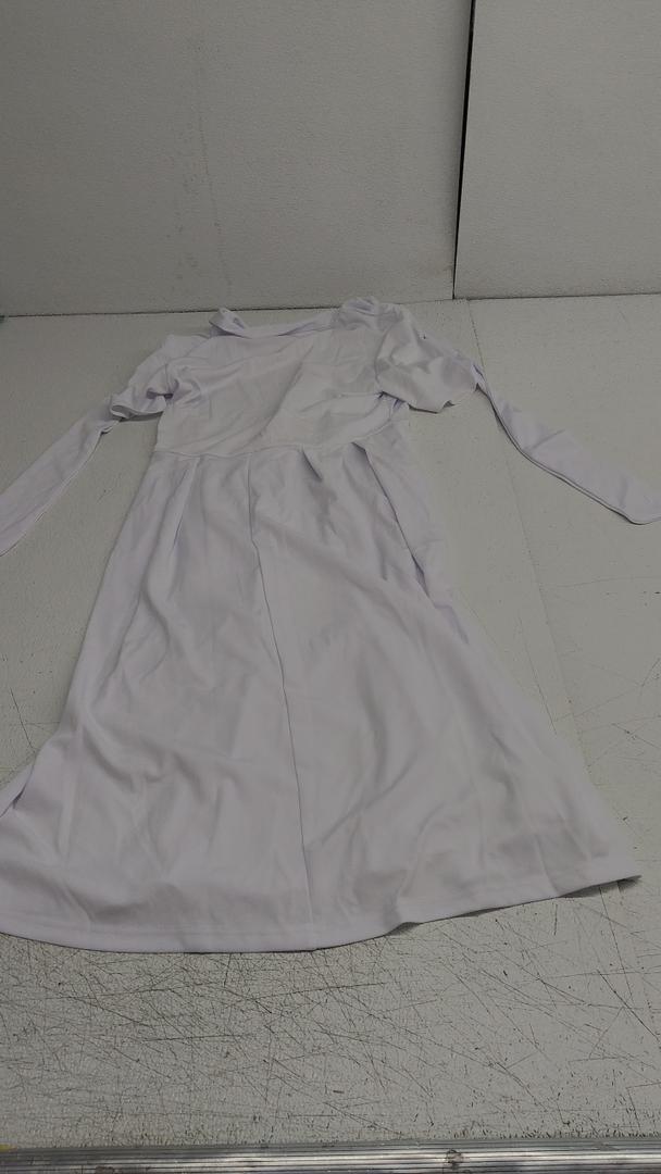 White Women Dress White L