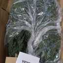 VEVOR Artificial Cedar Topiary Tree, 60 inch Tall (2 Pieces), with Extra Leaves & Pot Faux Evergreen Fake Pine Cypress Trees Plant, UV Rated Artificial Greenery Set for Home Decor Indoor/Outdoor