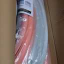 55" Trampoline for Kids with Enclosure, 440lbs Capacity Indoor & Outdoor Toddler Trampoline with Adjustable Gymnastics Bar & Toys, for Boys & Girls (Pink)