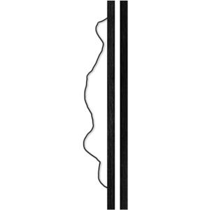 Boxed Magnetic Frame Black - Trends International 24 in x 75 in