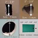 Drywall Access Panel Square Size #1 : 3 1/8 in X 3 1/8 in (7.9 cm X 7.9 cm) [2" to 2.9" Longest Hole Width or Height]