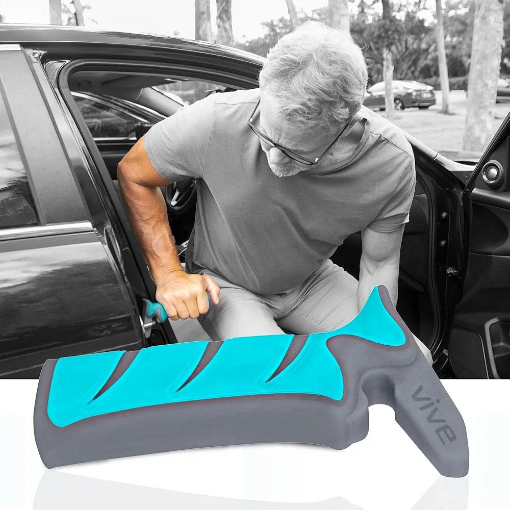 Vive Car Handle Assist for the Elderly – Scratch-Proof Latch – Auto Grab Bar Support Aid – Standing Mobility Safety Aid for Exiting