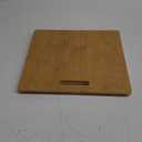 GuanQiao Bamboo Appliance Slider, Sliding Tray for Coffee Maker, Coffee Pot Rolling Tray with Wheels, Coffee Slider Tray for Kitchen Countertop, Cabinet, Wide - Medium (13"D x 14"W)