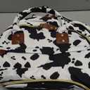 Diaper Bag Backpack for Women with Changing Pad, Baby Bag with Insulated Pockets Multifunctional Diaper Bags For Baby Girl Boy Waterproof Baby Bags For Boys Girls Maternity Bag Cow Print