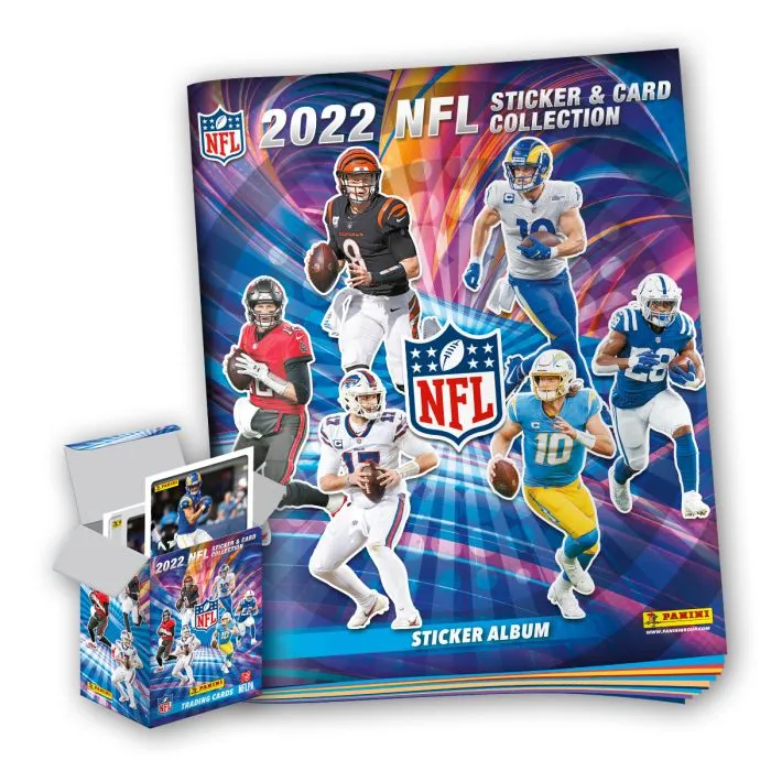 2022 Panini NFL Sticker & Card Collection Booklet Two Pcs