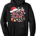 67 Christmas Red Plaid 6 7 Six Seven Boys Christmas Pajamas Pullover Hoodie Size S