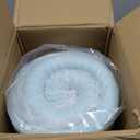 LUCID 3 Inch Gel Memory Foam Mattress Topper, Full size 5 Zones Cooling Gel Infusion CertiPur Certified Foam