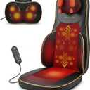 Massage Chair Pad with Heat, Shiatsu Neck and Back Massager for Chair