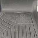 OEDRO Floor Mats & Cargo Liner Fit for Jeep Grand Cherokee L 2025-2021 (ONLY for 6 Seat), TPE All Weather Custom Fit 3 Row Floor Liners and Trunk Liner, Black (Without Center Console)