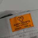 Mary Crafts Womens Comfort Stretch Fabric Slim Fit Pants, Dove Grey, 12
