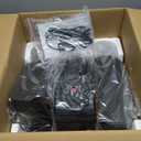 Under Desk Elliptical Machine, Electric Elliptical Leg Exerciser for Seniors Fully Assembled, Quiet & Portable Electric Seated Pedal Exerciser with Remote Control & 12 Adjustable Speeds (Small)