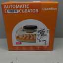 25 Egg Incubators for Hatching Eggs, Spacious Interior with Protective Wall, Top Handle, Automatic Egg Turning, Smart Lockdown Mode, Incubation Day, Auto Water Refill, for Chicken, Quail & Duck Eggs
