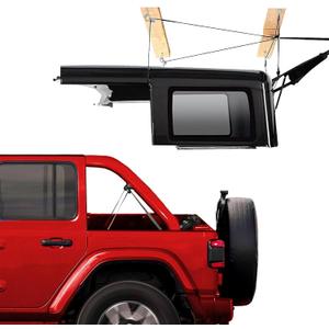 Jack Boss Hard Top Removal,Fits for Jeep Wrangler, Compatible with All Jeep Wrangler JK JL Models, Easy One-Person Operation Roof Hardtop Hoist with Anti-Drop System, Supports 8-16 ft