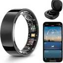 Halo Ring Smart Compatible with iOS and Android Systems, No Subscription Required, Long Battery Life, Equipped with Sensor Technology, Supports Fitness, Blood Oxygen, and Sleep Monitoring.