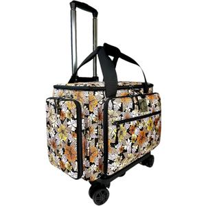 Rolling Teacher Bag with Five 360-Degree Rotating Wheels,Fits for 15.6" Laptop