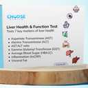 Liver Health & Function Test | 7-in-1 at-Home Liver Test | Choose Health | Test and Track Liver Function & Health | AST | ALT | GGT | Blood Sugars | Inflammation and More | Not Avail in NY RI
