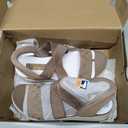 Skechers Women's Arya-Very Demure Hands Free Slip-ins Wedge Sandal, Mocha, Size 8