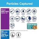 3M - 2001DC-6 Filtrete Ultra Allergen Reduction FPR9 Air Furnace Filter 16" X 25" X 1" (1-Pack) White