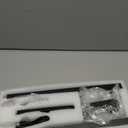 1 Pack Wireless Wall Sconce Battery Operated Rotatable Modern Wall Lamp With Remote Control, Adjustable Light Color & Brightness Light for Bedroom Living Room, 28.3 Inch Black