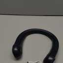 JISULIFE Portable Neck Fan, Hands Free Bladeless Fan, 5 Speeds, 4000 mAh Battery Operated Wearable Personal Fan, Twistable, Rechargeable, Gift for Women Men-Blue