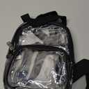 USPECLARE Clear Mini Backpack Stadium Approved for Little Boys & Girls, Transparent Backpack for Concert, Festival, Sport Events