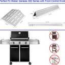 Genesis Grill Parts for Weber E310 E320 E330 EP310 EP320 EP330, 17.5 Flavorizer Bars 7620 Heat Deflector 7622 Burner Tube 62752 for Weber Genesis 300, Grill Replacement Parts for Weber Accessories