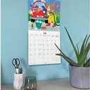 Gladstone Media If Cats Were Nice 2026 Square Wall Calendar, 12-Month Monthly Calendar, Humorous Cat Illustrations, 12  12 Wall Hanging Calendar