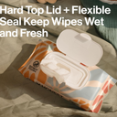 The Honest Company Hypoallergenic Multi-Use Baby Wipes for Sensitive Skin, Sunburst, 72 Count
