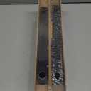 QEEIG Bathroom Floating Shelves for Wall - 15.7" Wall Mounted Shelf Over Toilet Farmhouse Home Decor Display Bookshelf Small 15.7 x 6.7 inch Set of 2, Rustic Brown (008-40BN)