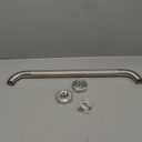 24 Inch Anti Slip Shower Grab Bar, Munzong Stainless Steel Bathroom Grab Bar, Satin Brushed Nickel Knurled Bathroom Balance Bar,Safety Hand Rail Support Handicap Elderly Senior Assist Bath Handle