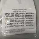 4.5Ft PVC Pre-lit Christmas Tree Hinged 200 LED Light Metal