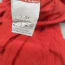 4 x 4 Piece Girls Heart-Shaped Clothing Sleeveless Ribbed Tank Tops and Flared Pants Summer Outfit 5-6Y (Red)