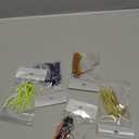 5pcs Bladed Jig Fishing Lures, Multicolored Fishing Hook with Skirt Vibrating Fishing Lures Sharp Fishing Lures Jig Heads for Pike Bass Trout Walleye