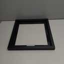 MCS Canvas Float Frames 12x12 Frame, Black Square Frame for Finished Canvases, Vertical & Horizontal Wall Hanging for Canvas Paintings (1-Pack)