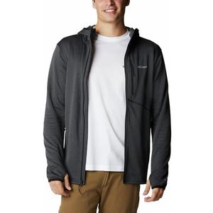 Columbia Men's Park View Fleece Full Zip Hoodie (Large, Black Heather)