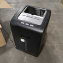 200 Sheets Commercial Paper Shredder: P-5 Micro Cut Auto Feed Shredder, 60 Mins Heavy Duty Paper Shredder for Home Office, Shred Paper/CD/Credit Card, Big Shredder with 9.3 Gal Pullout Bin