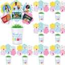 Yinkin 9 Set Teacher Appreciation Gift Card Bouquet Kit Teacher Survival Kit Thank You for Helping Me Grow Gift Card Holder Thank You Gifts for Women Men End of Year Back to School Graduation Birthday