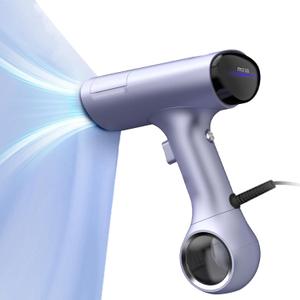 Morus V6 Vacuum Garment Steamer – 1200W Fast Heat-Up in 20s, 3000Pa Strong Suction for Clothes Grips, Removes Dust & Pet Hair, Portable Fabric Steamer for Home and Travel