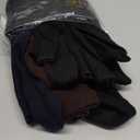 Silky Toes Mens Modal Knee High Socks 4Pairs Long Tube Over the Calf Dress Socks, Black, Navy, Brown