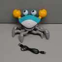 control future Crawling Crab Baby Toy - Infant Tummy Time Toys 3 4 5 6 7 8 9 10 11 12 Babies Boy 3-6 6-12 Learning Crawl 9-12 12-18 Walking Toddler 36 Months Old Music Development 1st Birthday Gifts (Green)