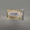 Outus 18 Sheets Small Letter Stickers Mini Alphabet Number Stickers Self Adhesive Monogram Letters Decals Scrapbook Lettering Decals for Arts Craft (Gold)