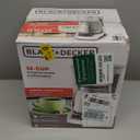 BLACK+DECKER CM1160W-1 CM1160W 12-Cup Programmable Coffeemaker, White/Stainless Steel