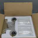 Bathroom Vanity Light Fixture, 2-Light Brushed Nickel Over Mirror, Modern for Bedroom Vanity Table Hallway