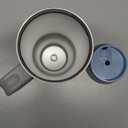 Owala Travel Tumbler SS 40oz Beige Blue Bottle